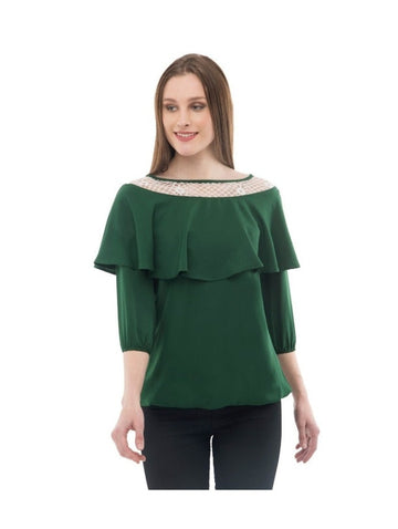 Regular Wear Women's Top Roposo Clout